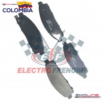 JUEGO PASTILLAS DELANTERAS L200 EKOLINE