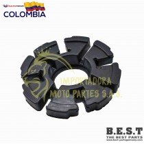 CAUCHO DE CAMPANA PARA MOTO TVS 100 BEST