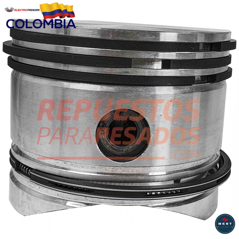 PISTON Y ANILLOS COMPRESOR HINO 500J08E  BEST