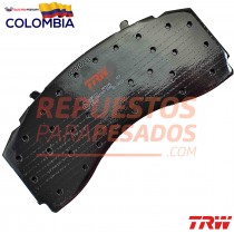 PASTILLAS DE FRENO MERCEDES BENZ ACTROS/ATEGO DELANTERA  TRW