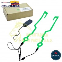 LUCES PARA CASCO DE MOTO -...