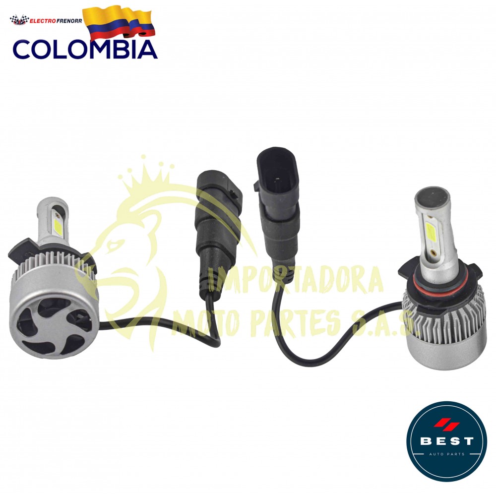 BOMBILLO S2 9012 LED LM 8.000 X2 12-24 VOLT BEST