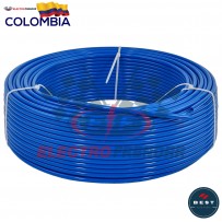 MANGUERA NYLON ¼  AZUL MTS...