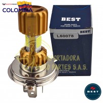 BOMBILLO H4 LED 3 PIES 3...