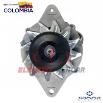 ALTERNADOR 12V 75A CHEV NPR S-IG-L 2POLEAS CONECTOR REDONDO 3PINES BBA 50CC GAMMA GAMMA Alternadores Completos