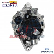 ALTERNADOR 12V 75A CHEV NPR S-IG-L 2POLEAS CONECTOR REDONDO 3PINES BBA 50CC GAMMA GAMMA Alternadores Completos