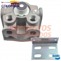 VALVULA RELAY R12 ENTRADAS HORIZONTAL- SALIDAS MIXTAS BENDIX