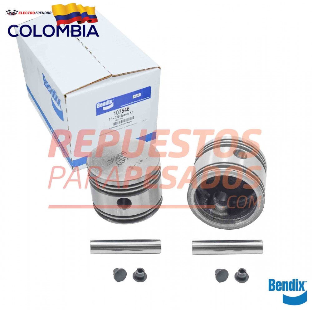 PISTONES 030 COMPRESOR TU-FLO 750 BENDIX