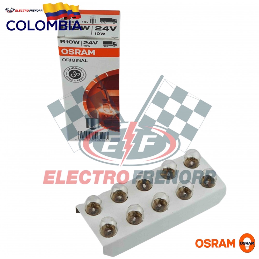BOMBILLO 67 24V 10W OSRAM