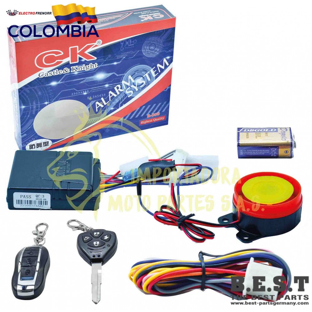 ALARMA PARA MOTO BEST