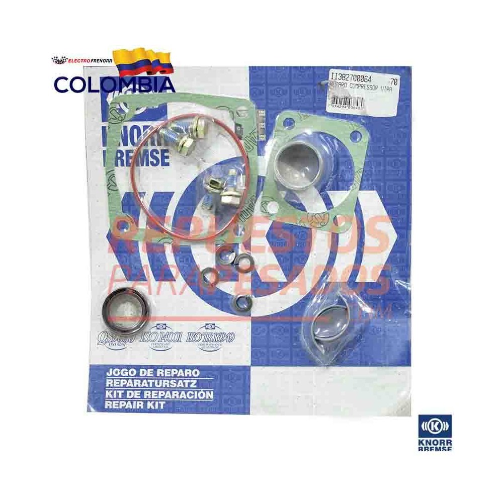 JUEGO BUJES CIGÜENAL Y TAPA KNORR