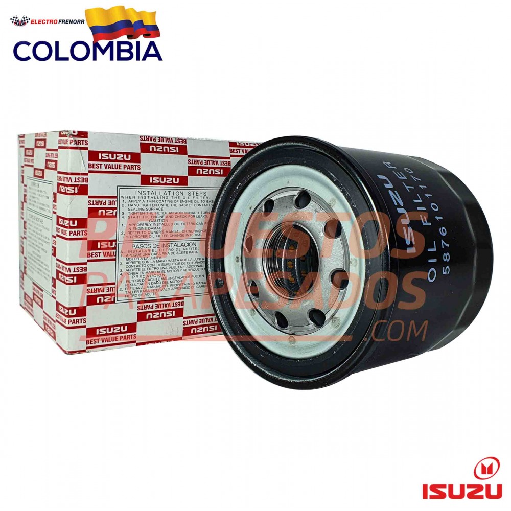 FILTRO DE ACEITE ISUZU 5-87610-117-0