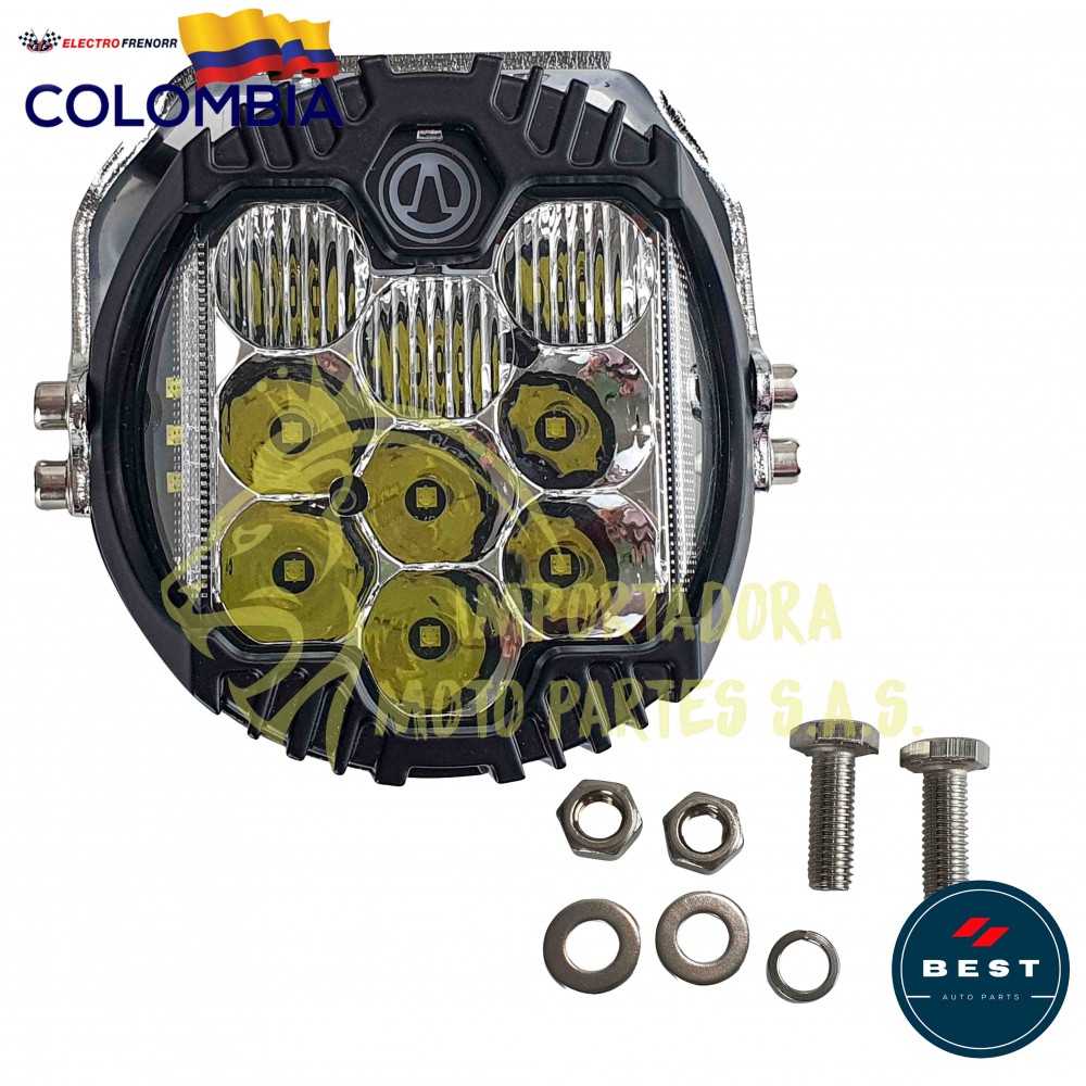 EXPLORADORA 5 PULGADAS DE 90W COLOR BLANCO-AMBAR