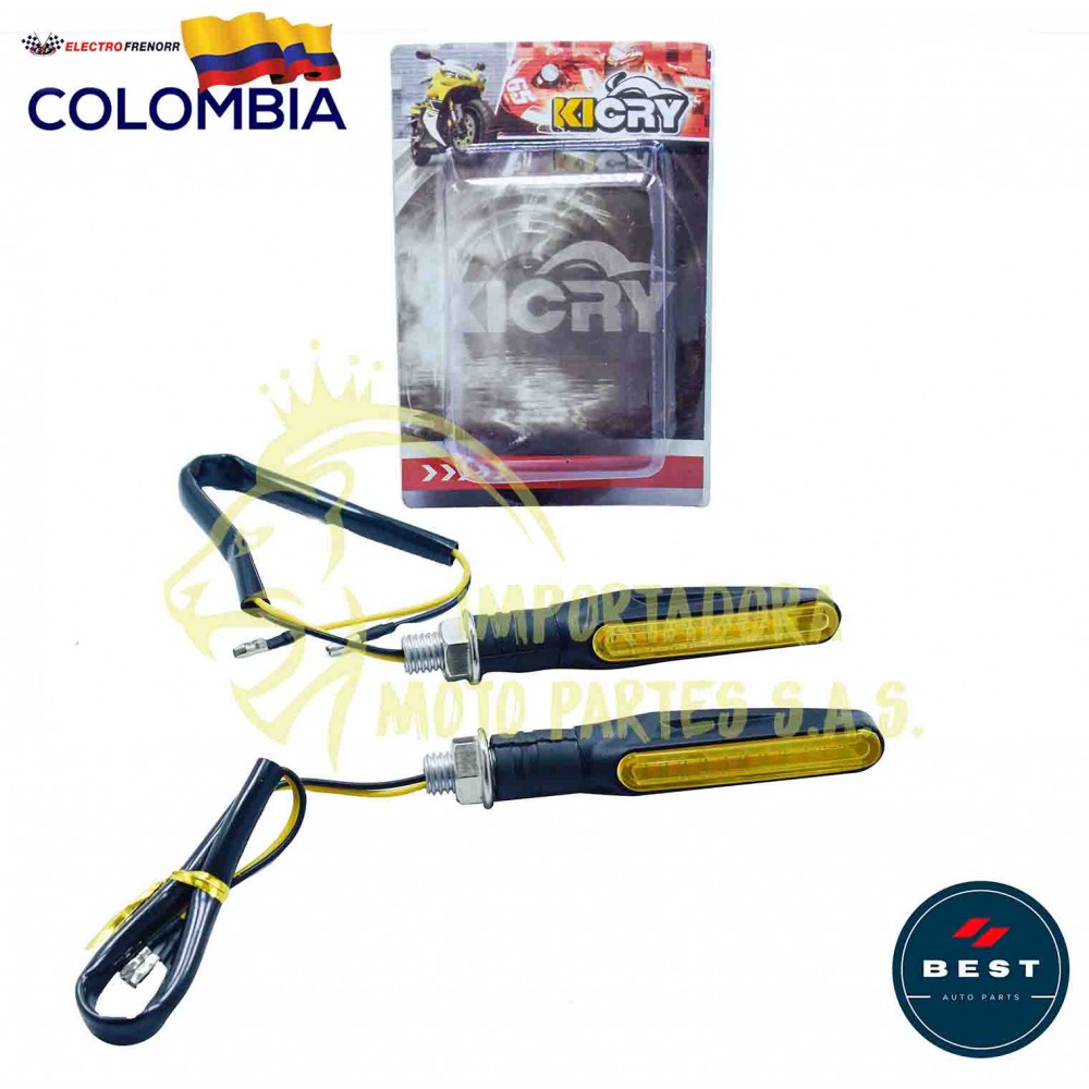 DIRECCIONAL DELANTERA Y TRASERA AMBAR ECO DELUXE