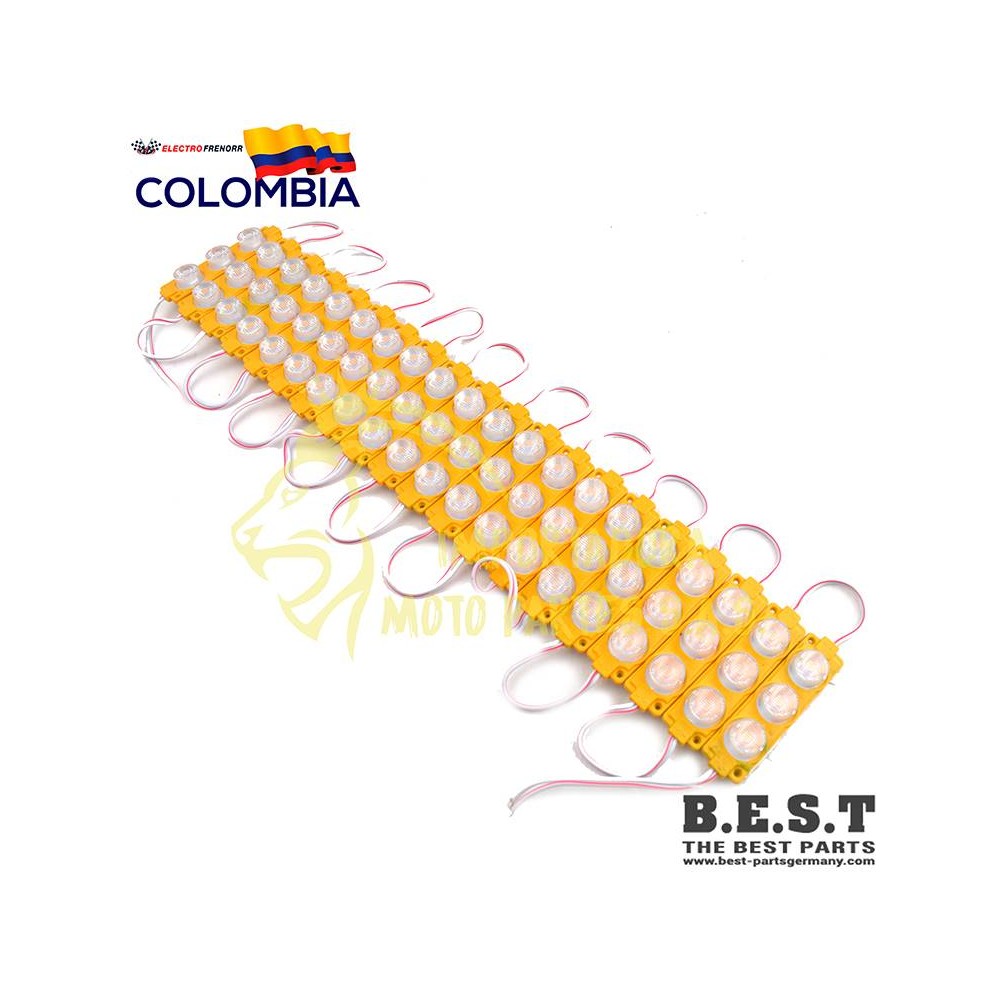 MODULO O CAPSULA 3 LED AMBAR 12V