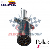 SWITCH LUCES 7 VIAS TRAILER C-RESORTE MACHO POLLAK