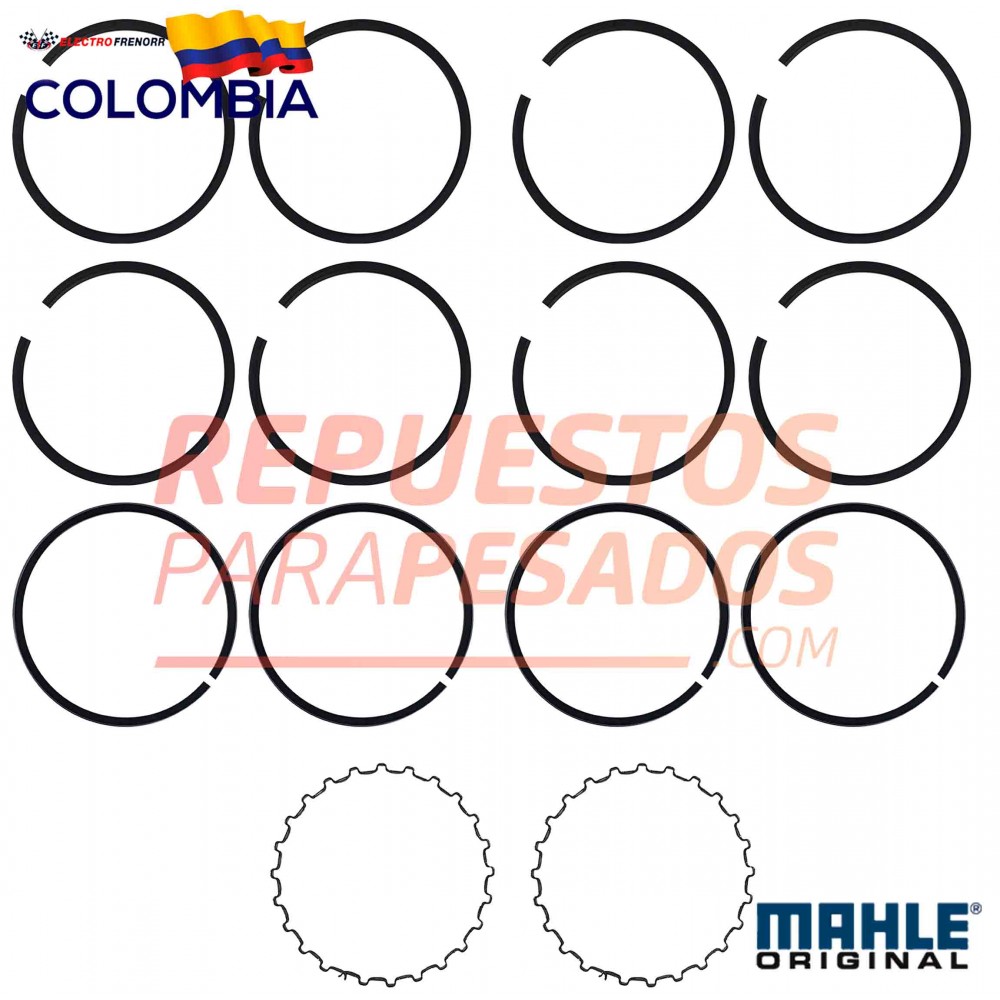 ANILLOS COMPRESOR MIDLAND-VARG EN 20 MAHLE