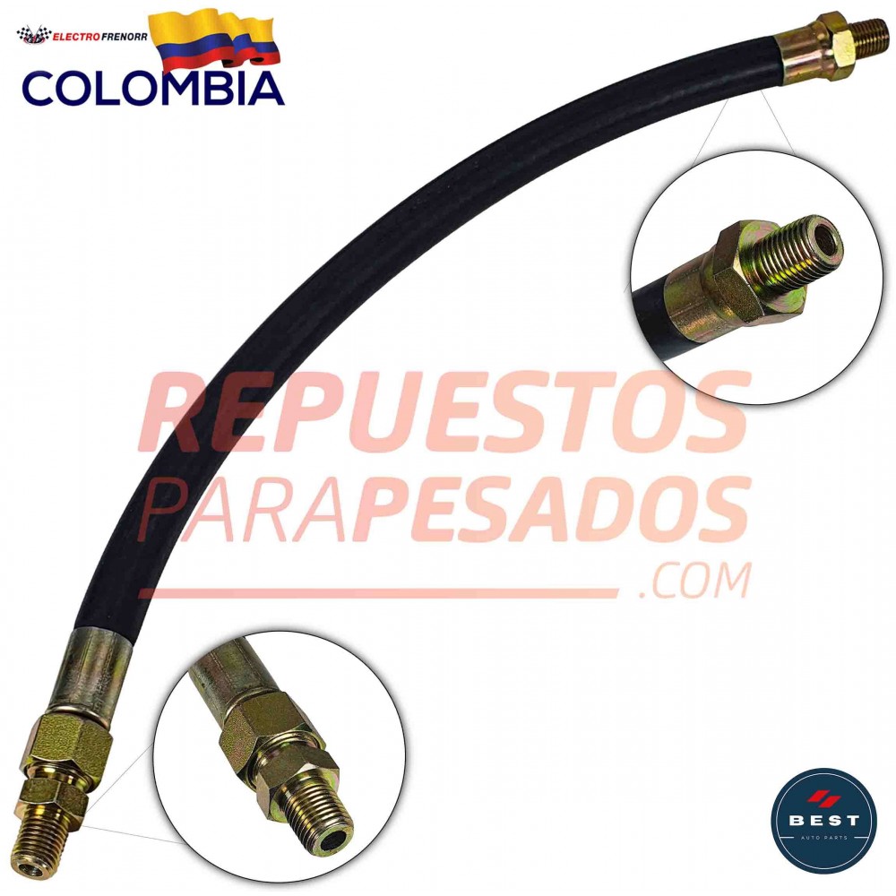 MANGUERA FRENO 3-8 18 PULGADAS P 1-4 BEST
