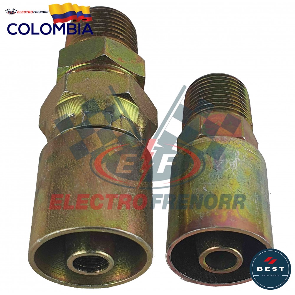 JUEGO DE PUNTAS MANGUERAS CAMARA 3/8 BEST