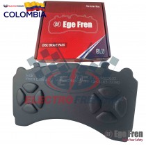 PASTILLAS ACTROS TRASERA- KW- INTER PROSTAR- BLU EGE FREN