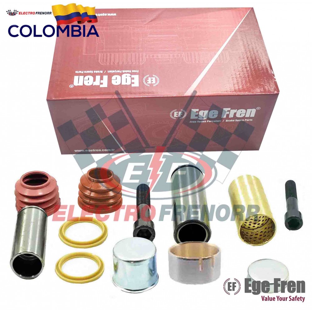 KIT DE  BUJES  MORDAZA SCANIA MERCEDES BENZ ACTROS KEMWORTH EGE FREN