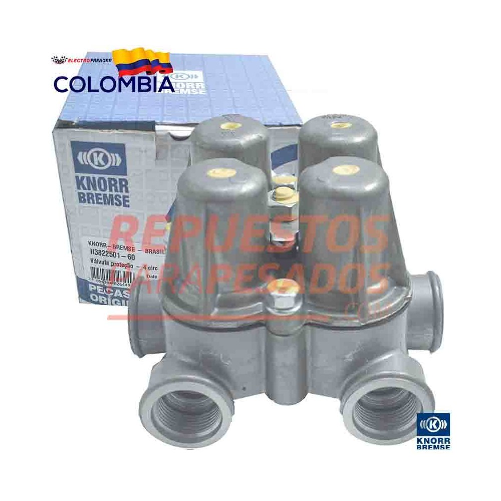 VALVULA 4 VIAS VOLKSWAGN WORKER KNORR