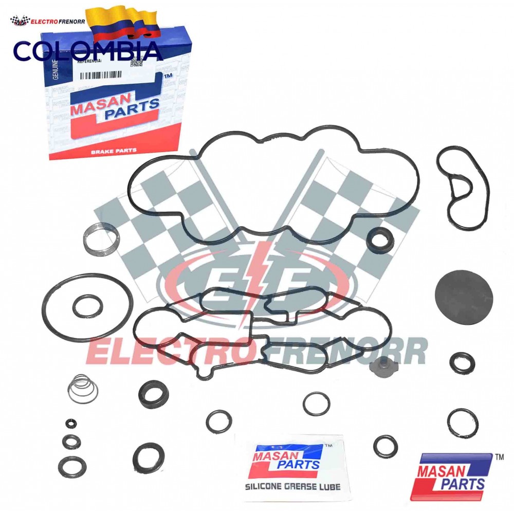 EMPAQUETADURA VALVULA PROTECTORA 6 VIAS- 4 CIRCUITOS KNORR  MASAN PARTS