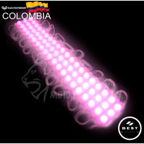 MODULO O CAPSULA 3 LED FUCSIA 12V