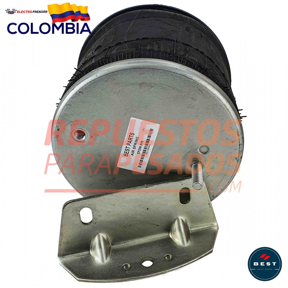 BOMBONA SUSPENSIÓN TANDEM 8 BOLSAS KENWORTH T800 MODELO 2011 BEST