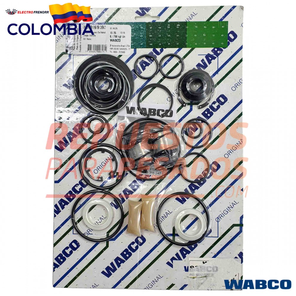 REPARACION BOMBA AIRE MERCEDES 914C - OF1721 -O500 1636 WABCO