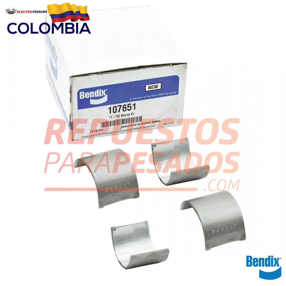 CASQUETES TUFLO 550 STD BENDIX