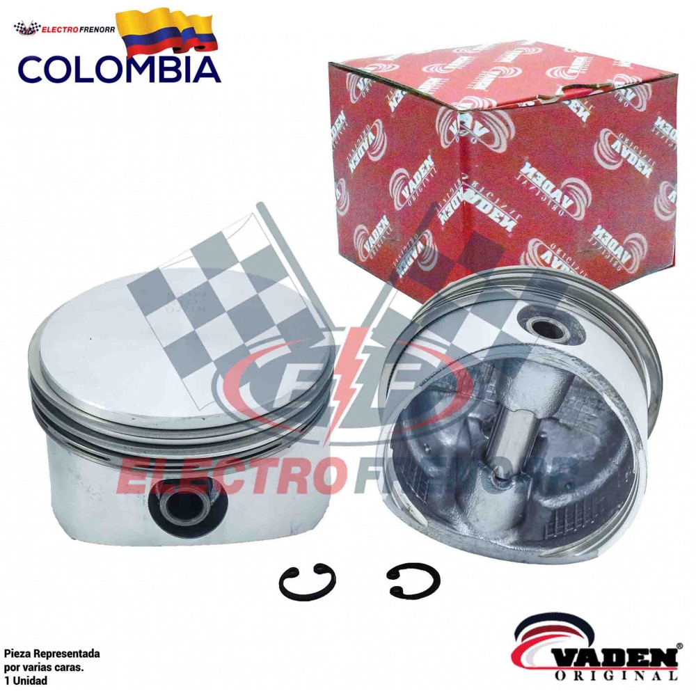 PISTON Y ANILLOS COMPRESOR 82MM EN STD VADEN