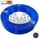 MANGUERA NYLON 3/8 AZUL MTS...