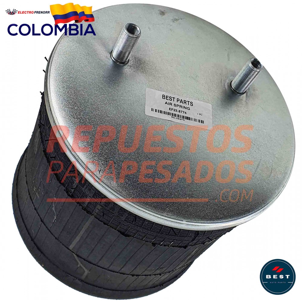 BOMBONA SUSPENSIÓN TRAILER TRAILER ROMARCO BEST