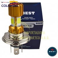 BOMBILLO H4 LED 3 PIES 4...