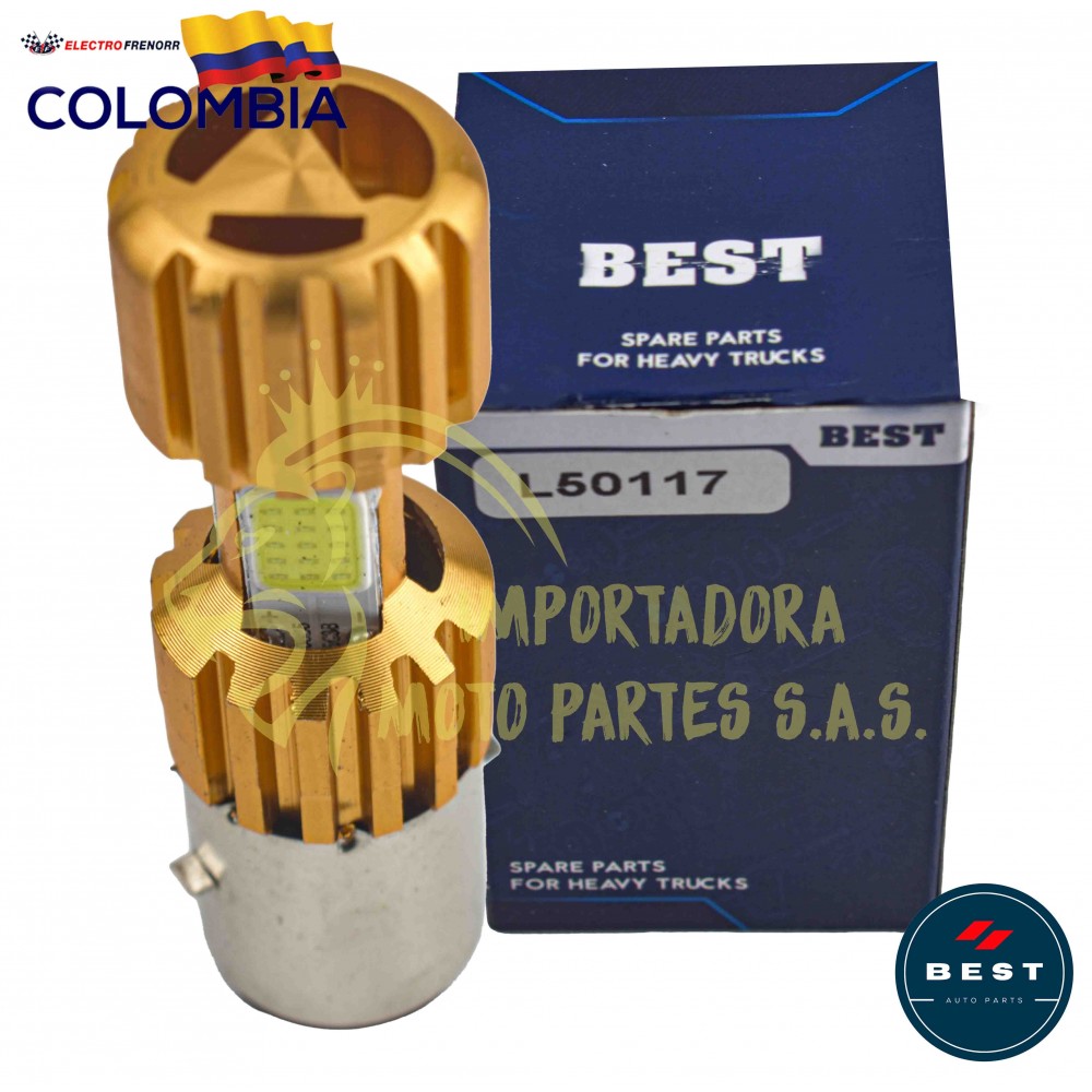 BOMBILLO PLUS 12V BLANCO 900LM BEST