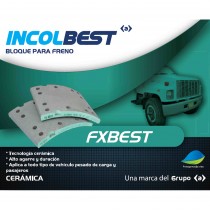 JUEGO BLOQUES DE FRENO 9417 (D) FORMULACION FXBEST INCOLBEST
