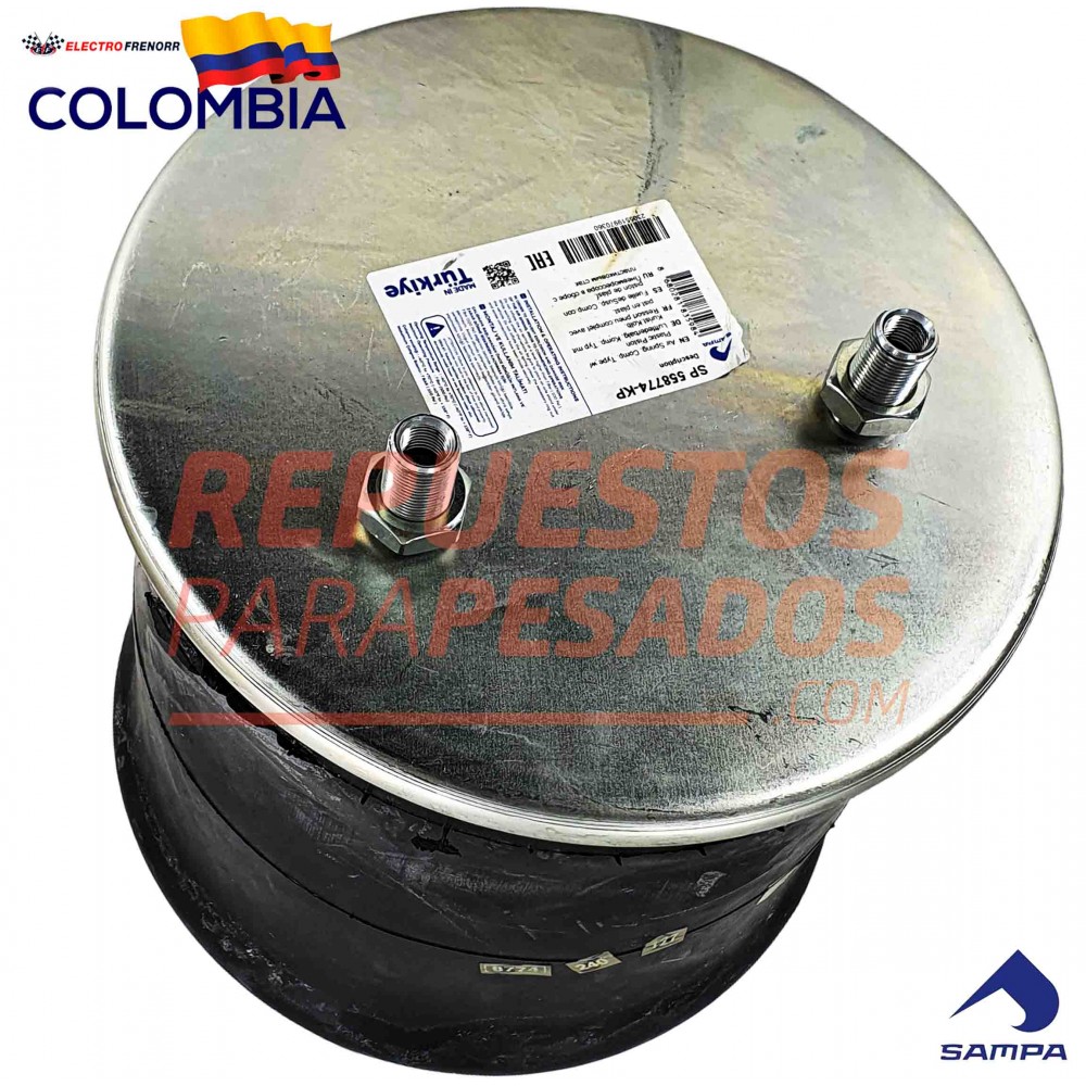 BOMBONA SUSPENSIÓN TRAILER  SAMPA
