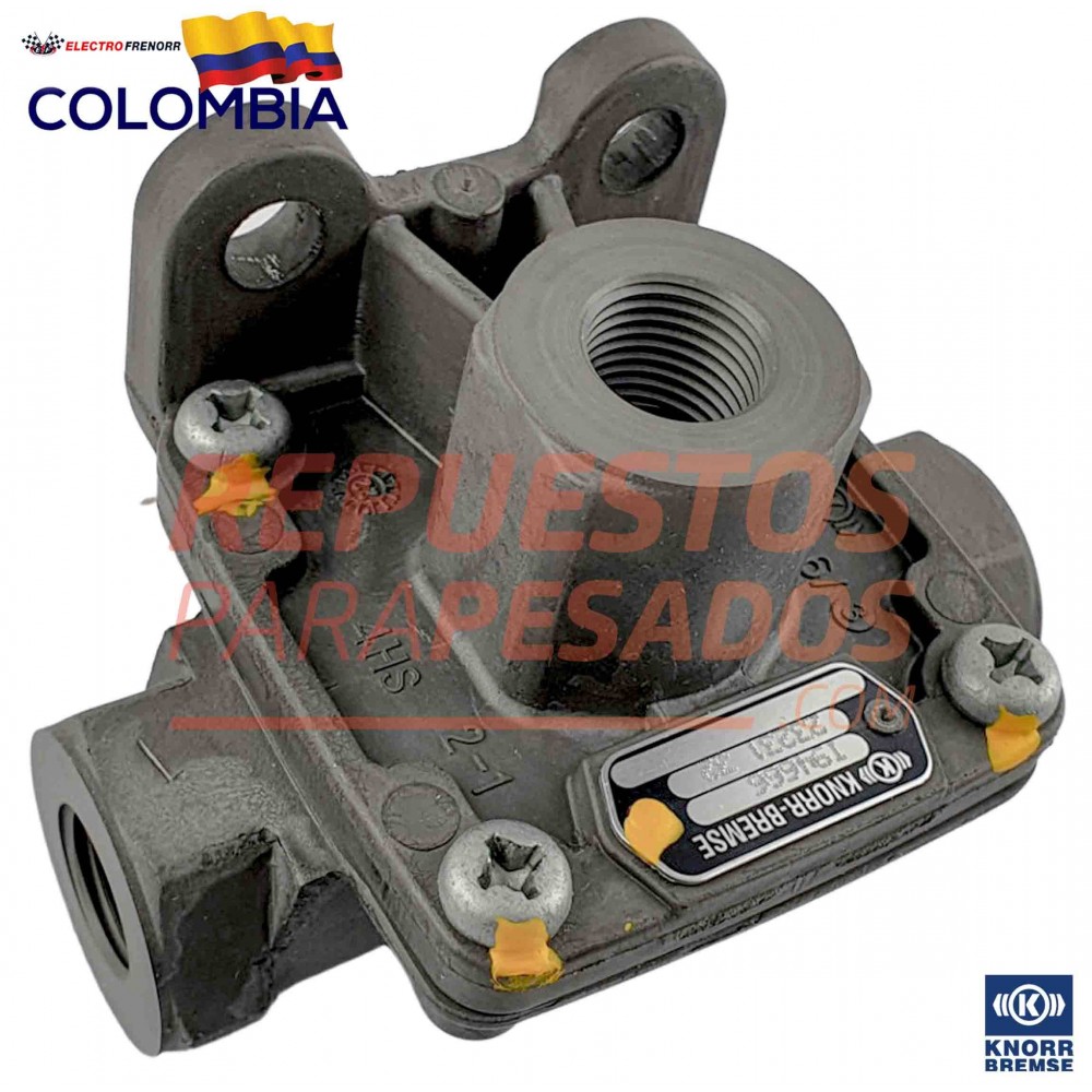 VALVULA ESCAPE RAPIDO KNORR