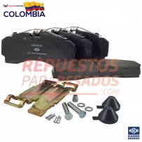 PASTILLAS ACTROS DELANTERA...