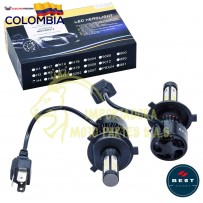 BOMBILLO H4 LED 4 CARAS...