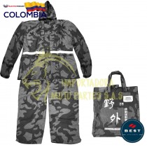 IMPERMEABLE TIPO CAMUFLADO...
