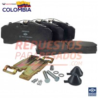 PASTILLAS ACTROS DELANTERA...