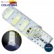 BOMBILLO COCUYO 6 LED COLOR...