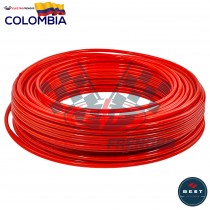 MANGUERA NYLON 3/8 ROJA MTS...